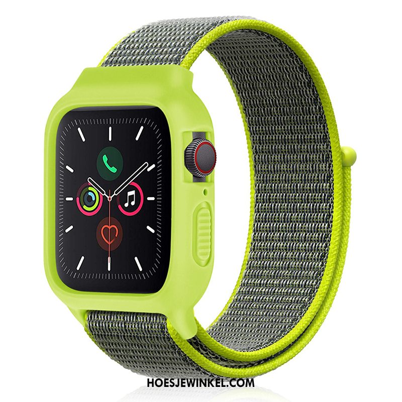 Apple Watch Series 2 Hoesje Zwart Nylon Sport, Apple Watch Series 2 Hoesje Siliconen Nieuw