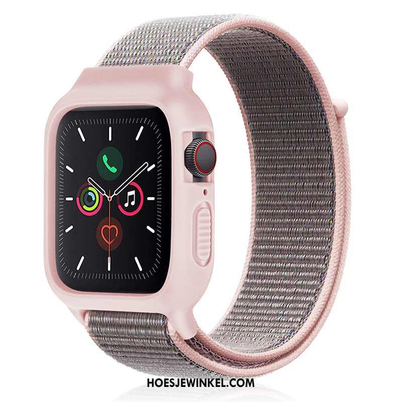 Apple Watch Series 2 Hoesje Zwart Nylon Sport, Apple Watch Series 2 Hoesje Siliconen Nieuw