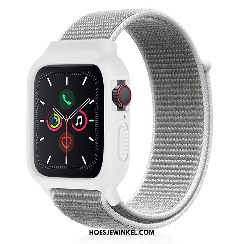 Apple Watch Series 2 Hoesje Zwart Nylon Sport, Apple Watch Series 2 Hoesje Siliconen Nieuw