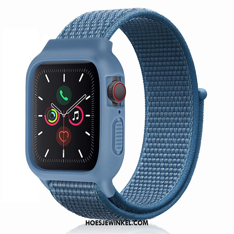 Apple Watch Series 2 Hoesje Zwart Nylon Sport, Apple Watch Series 2 Hoesje Siliconen Nieuw