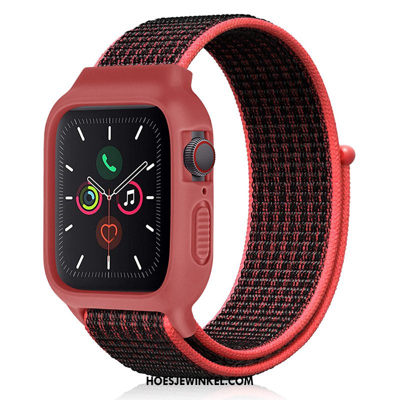 Apple Watch Series 2 Hoesje Zwart Nylon Sport, Apple Watch Series 2 Hoesje Siliconen Nieuw