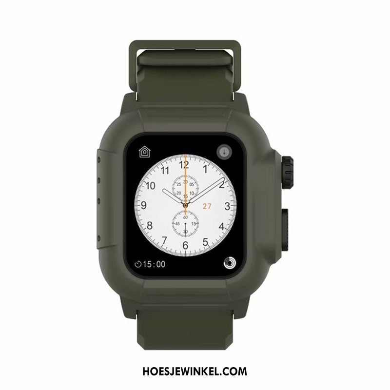 Apple Watch Series 3 Hoesje Bescherming Trend Running, Apple Watch Series 3 Hoesje Waterdicht Zwart