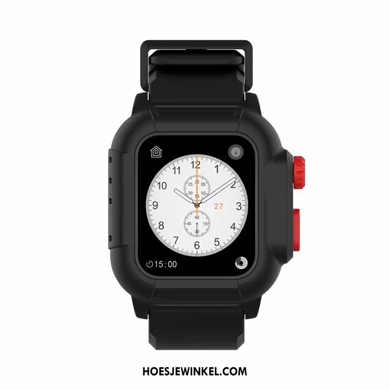 Apple Watch Series 3 Hoesje Bescherming Trend Running, Apple Watch Series 3 Hoesje Waterdicht Zwart