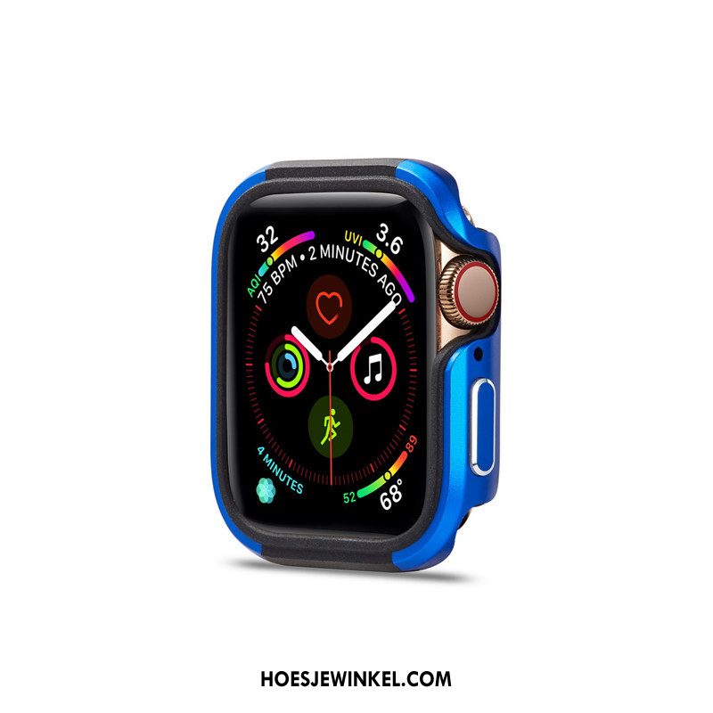 Apple Watch Series 3 Hoesje Persoonlijk Tas Hoes, Apple Watch Series 3 Hoesje Bescherming Metaal Beige