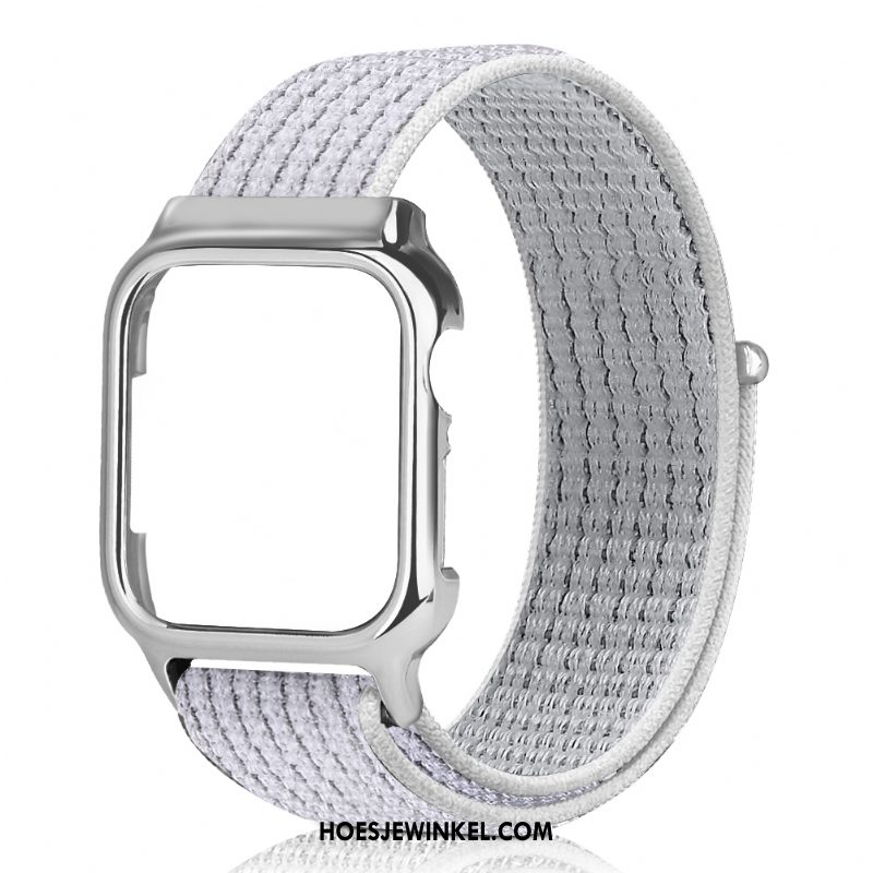 Apple Watch Series 3 Hoesje Scheppend Zwart Rood, Apple Watch Series 3 Hoesje Trend Nylon