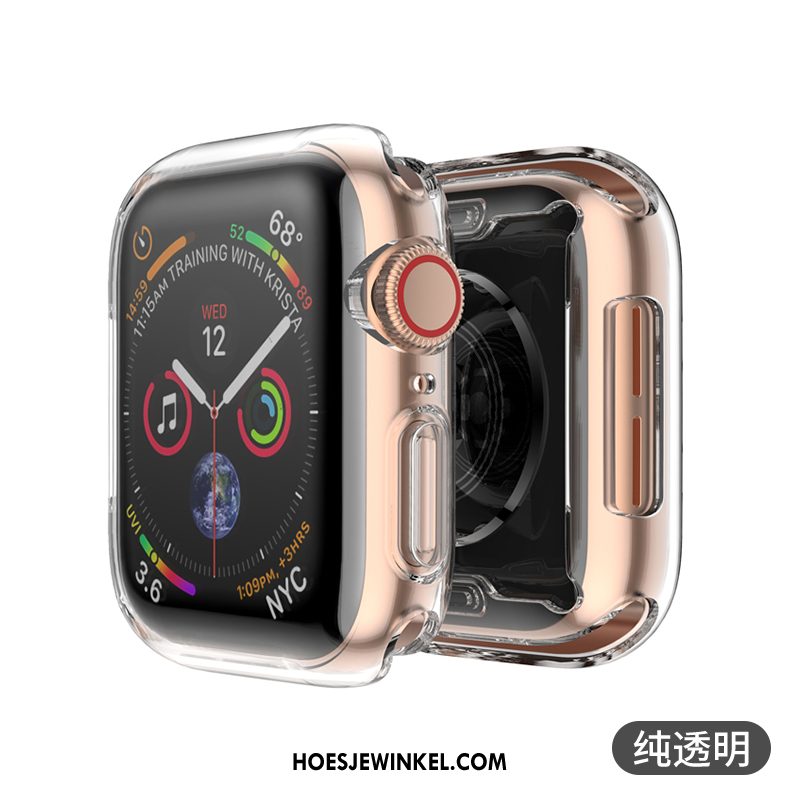 Apple Watch Series 3 Hoesje Zacht Dun Siliconen, Apple Watch Series 3 Hoesje Hoes Plating