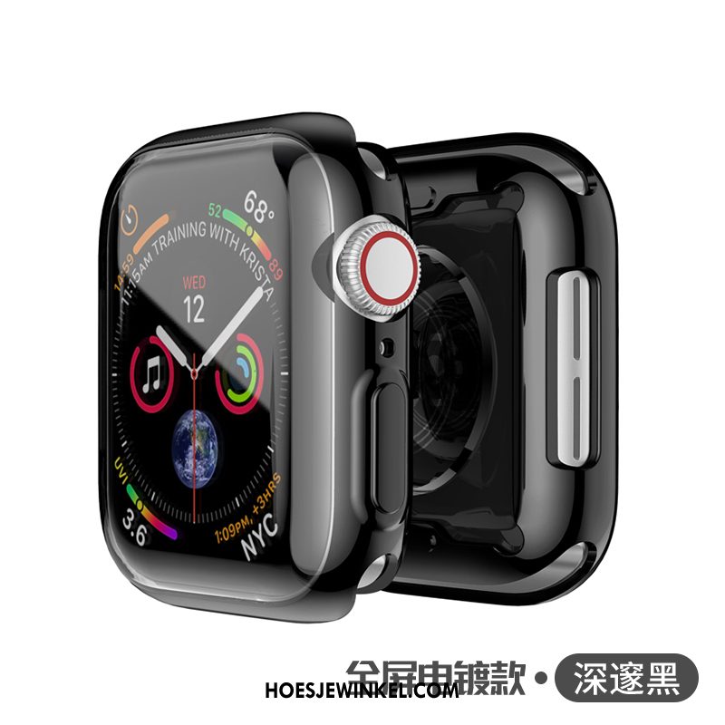 Apple Watch Series 3 Hoesje Zacht Dun Siliconen, Apple Watch Series 3 Hoesje Hoes Plating