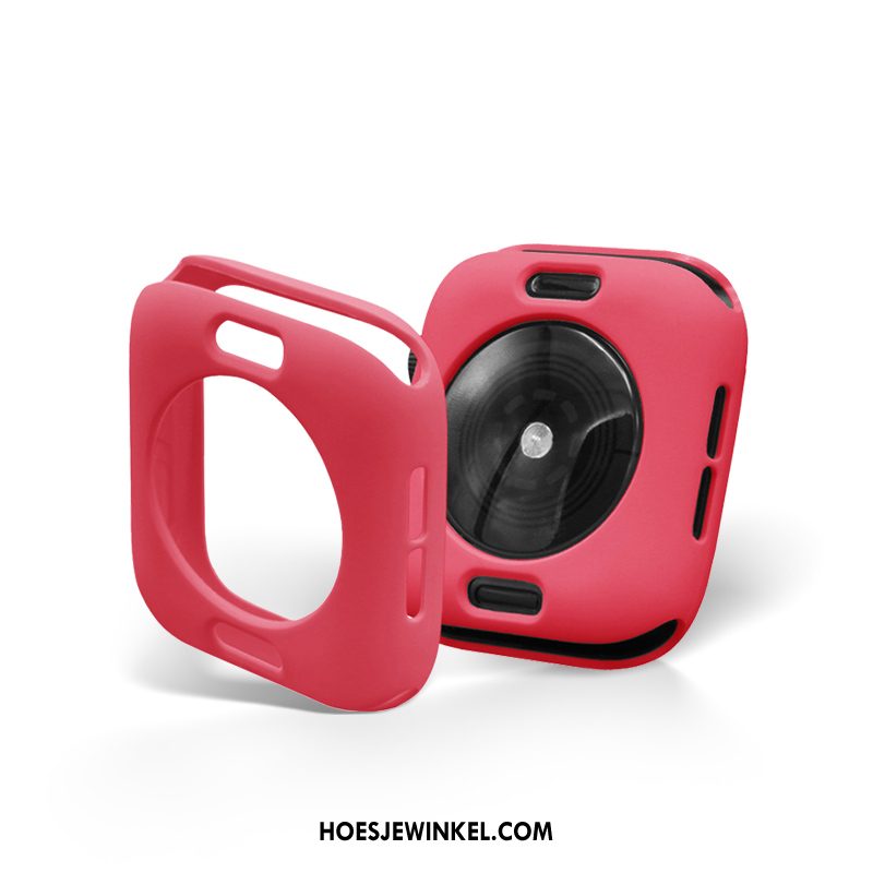 Apple Watch Series 4 Hoesje Accessoires Skärmskydd Echte, Apple Watch Series 4 Hoesje Blauw Siliconenhoesje