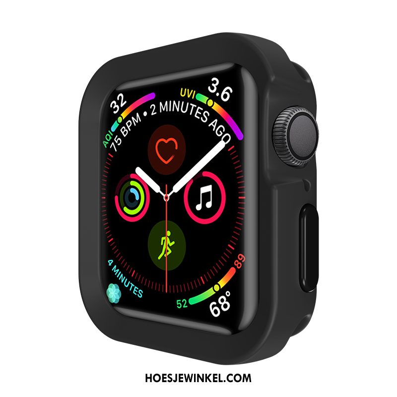 Apple Watch Series 4 Hoesje Bescherming Anti-fall Hoes, Apple Watch Series 4 Hoesje Siliconen Roze