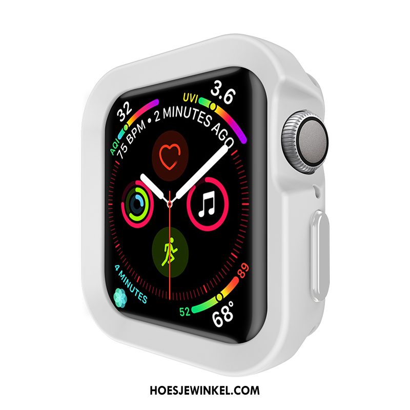 Apple Watch Series 4 Hoesje Bescherming Anti-fall Hoes, Apple Watch Series 4 Hoesje Siliconen Roze