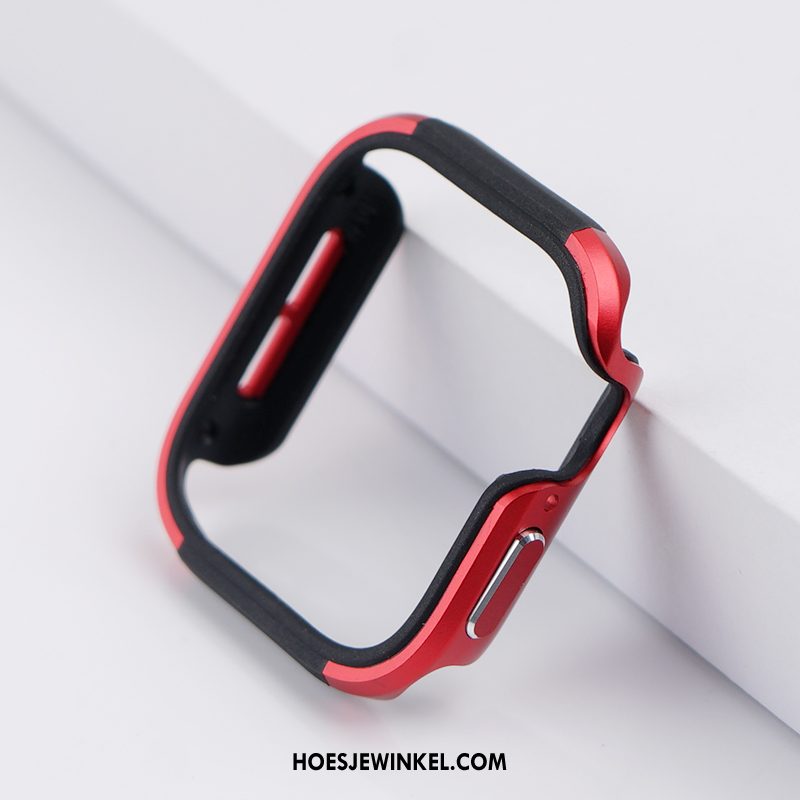 Apple Watch Series 4 Hoesje Bescherming Purper Legering, Apple Watch Series 4 Hoesje Metaal