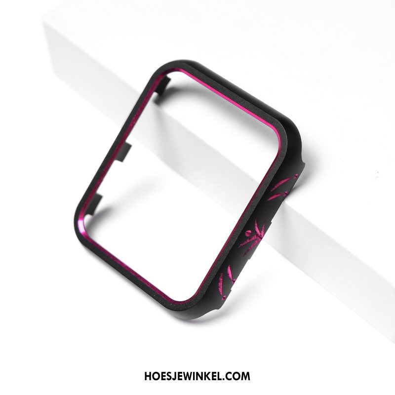 Apple Watch Series 4 Hoesje Bescherming Roze Anti-fall, Apple Watch Series 4 Hoesje Metaal Strass