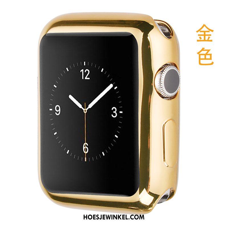 Apple Watch Series 4 Hoesje Bescherming Zacht Zwart, Apple Watch Series 4 Hoesje Anti-fall Dun