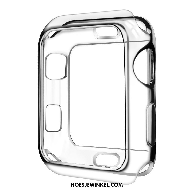 Apple Watch Series 4 Hoesje Dun Bescherming Hoes, Apple Watch Series 4 Hoesje Zacht Plating