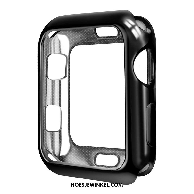 Apple Watch Series 4 Hoesje Dun Bescherming Hoes, Apple Watch Series 4 Hoesje Zacht Plating