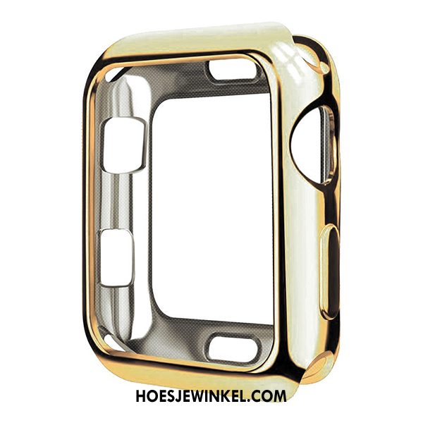 Apple Watch Series 4 Hoesje Dun Bescherming Hoes, Apple Watch Series 4 Hoesje Zacht Plating