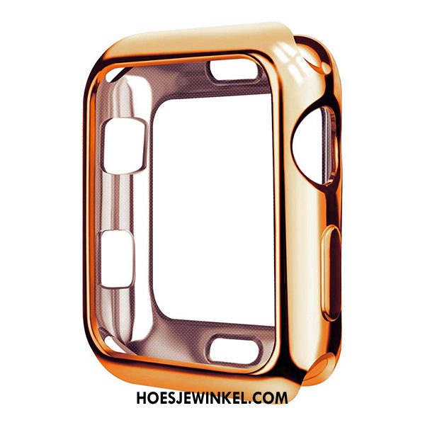 Apple Watch Series 4 Hoesje Dun Bescherming Hoes, Apple Watch Series 4 Hoesje Zacht Plating