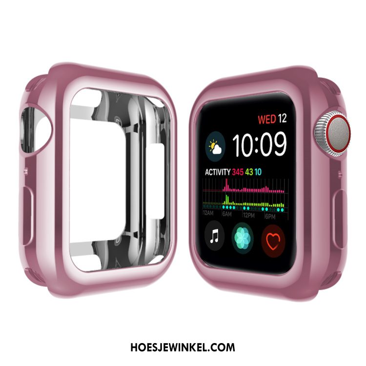 Apple Watch Series 4 Hoesje Siliconen Zacht Hoes, Apple Watch Series 4 Hoesje Bescherming Pu