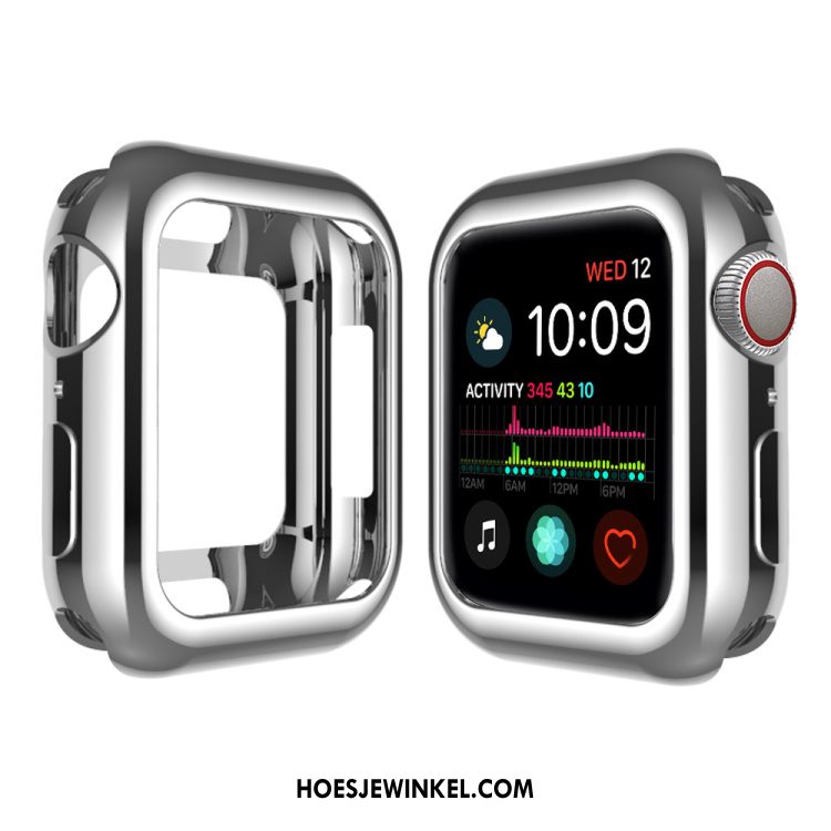 Apple Watch Series 4 Hoesje Siliconen Zacht Hoes, Apple Watch Series 4 Hoesje Bescherming Pu