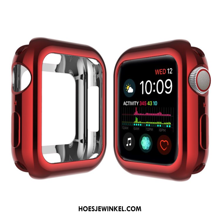 Apple Watch Series 4 Hoesje Siliconen Zacht Hoes, Apple Watch Series 4 Hoesje Bescherming Pu