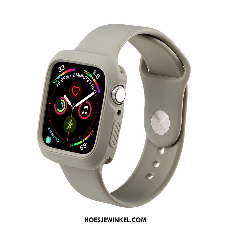 Apple Watch Series 4 Hoesje Waterdicht Persoonlijk Rood, Apple Watch Series 4 Hoesje All Inclusive Trend