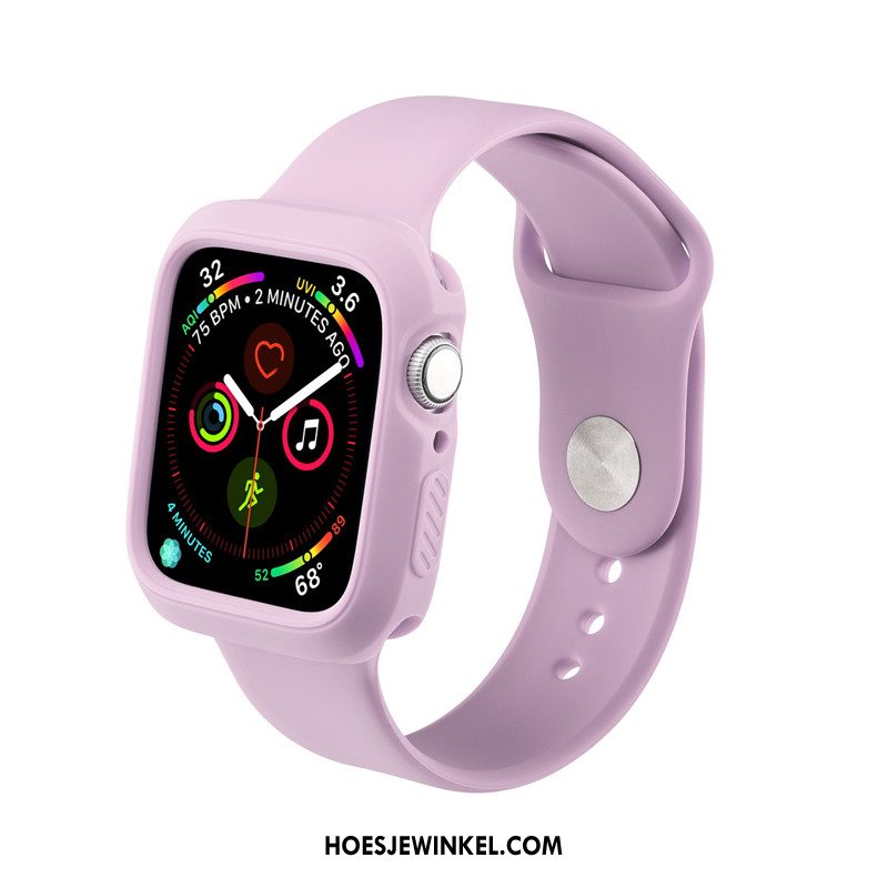 Apple Watch Series 4 Hoesje Waterdicht Persoonlijk Rood, Apple Watch Series 4 Hoesje All Inclusive Trend