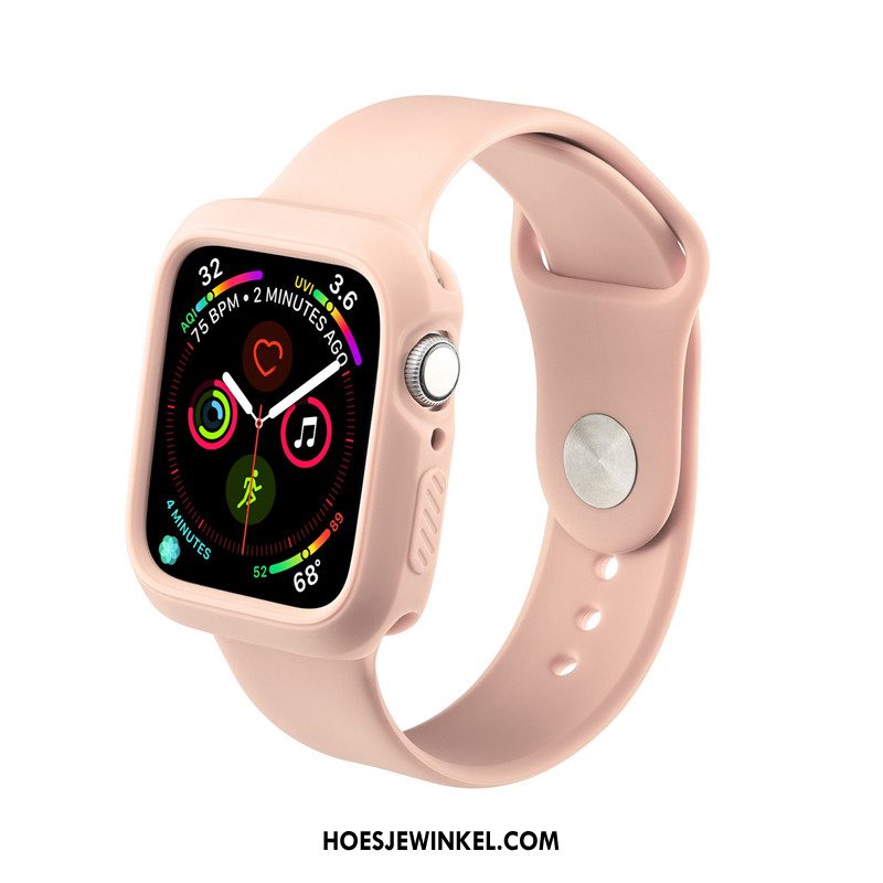 Apple Watch Series 4 Hoesje Waterdicht Persoonlijk Rood, Apple Watch Series 4 Hoesje All Inclusive Trend