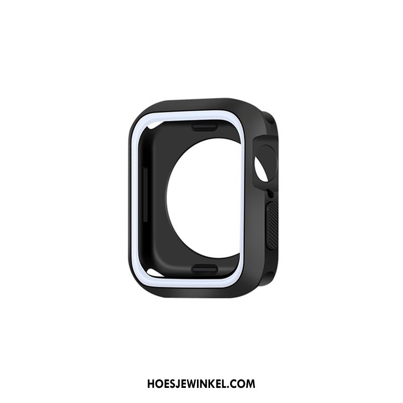 Apple Watch Series 5 Hoesje Accessoires Scheppend Zwart, Apple Watch Series 5 Hoesje Anti-fall Siliconen