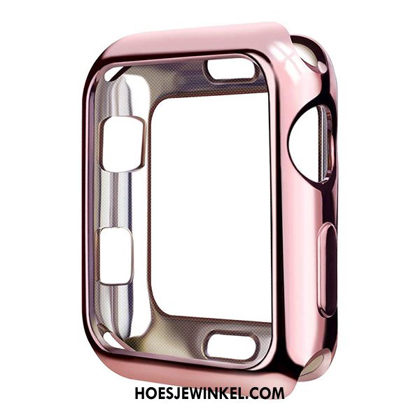 Apple Watch Series 5 Hoesje Hoes Dun Bescherming, Apple Watch Series 5 Hoesje Plating Zacht