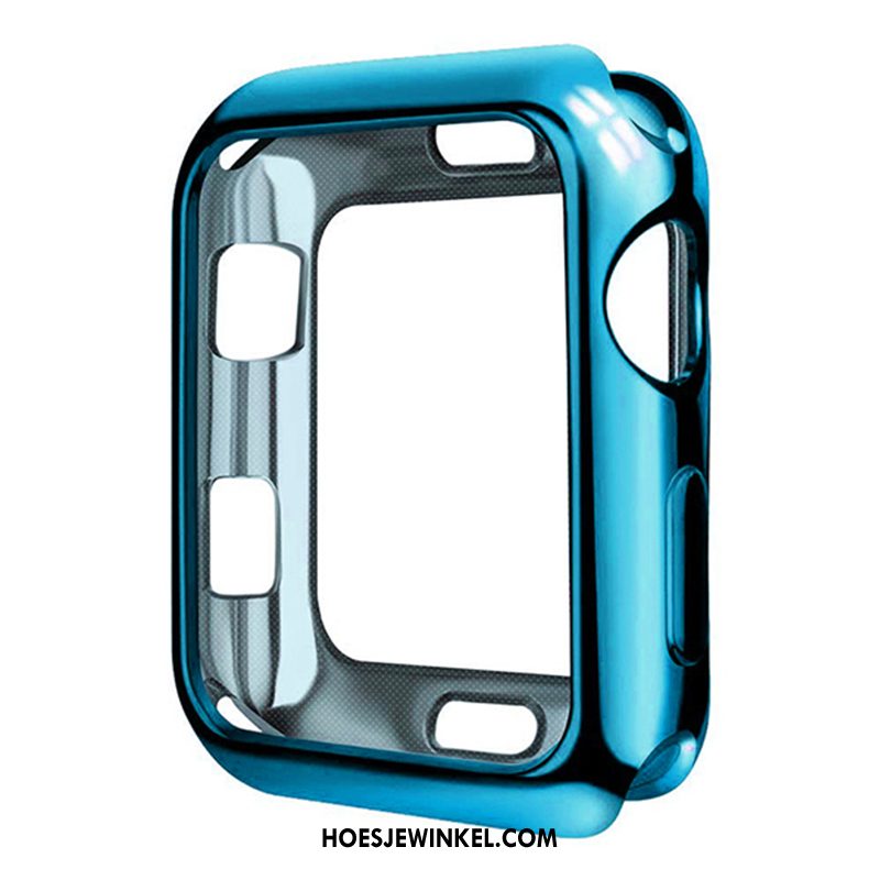 Apple Watch Series 5 Hoesje Hoes Dun Bescherming, Apple Watch Series 5 Hoesje Plating Zacht