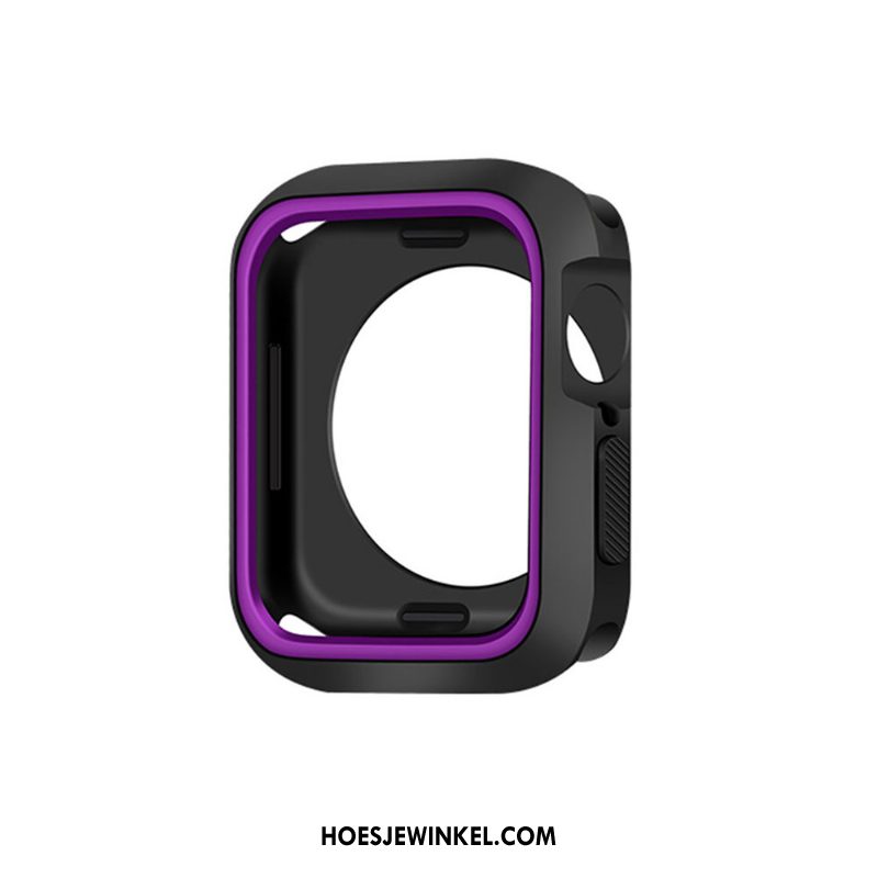 Apple Watch Series 5 Hoesje Siliconen Zacht Bescherming, Apple Watch Series 5 Hoesje Blauw