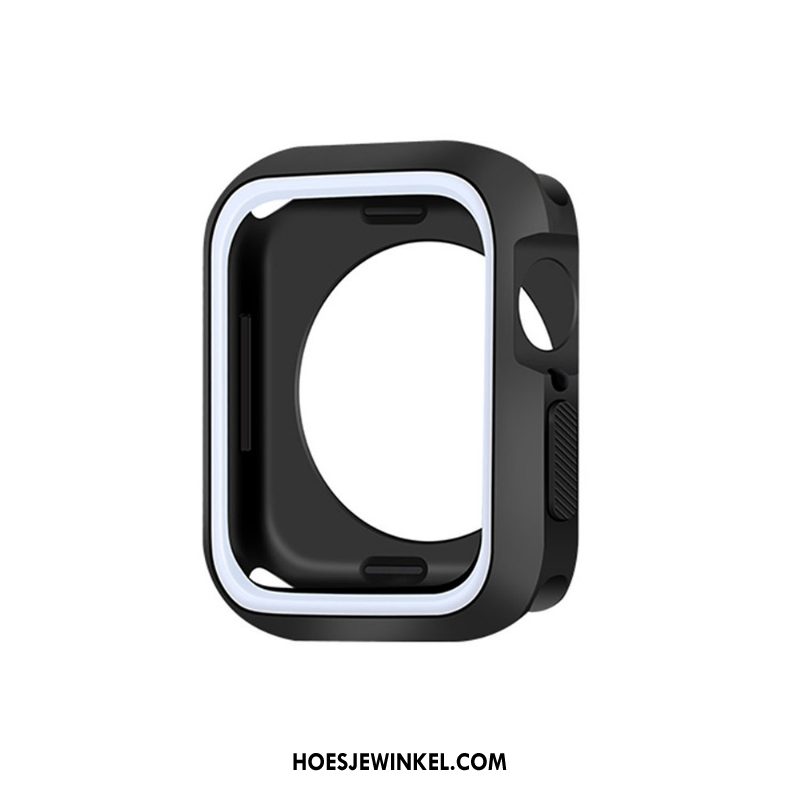 Apple Watch Series 5 Hoesje Siliconen Zacht Bescherming, Apple Watch Series 5 Hoesje Blauw