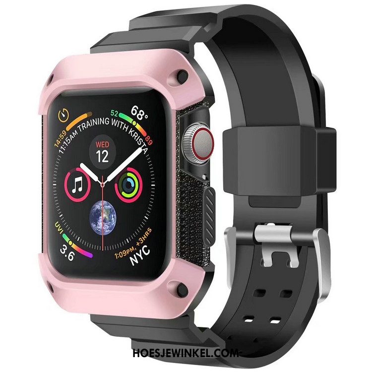 Apple Watch Series 5 Hoesje Sport Anti-fall Bescherming, Apple Watch Series 5 Hoesje Pantser Blauw