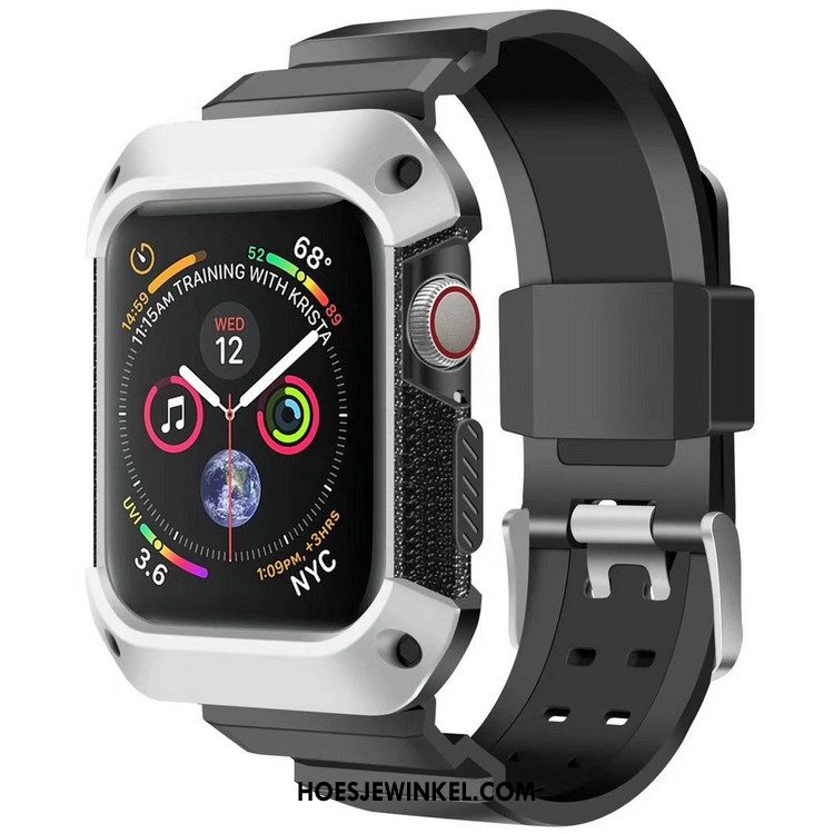 Apple Watch Series 5 Hoesje Sport Anti-fall Bescherming, Apple Watch Series 5 Hoesje Pantser Blauw