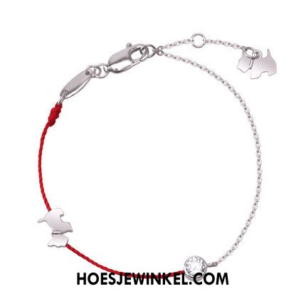 Armbanden Dames Alle Wedstrijden 2018 Vrouwen, Armbanden Mini Zuiver Rot Silber