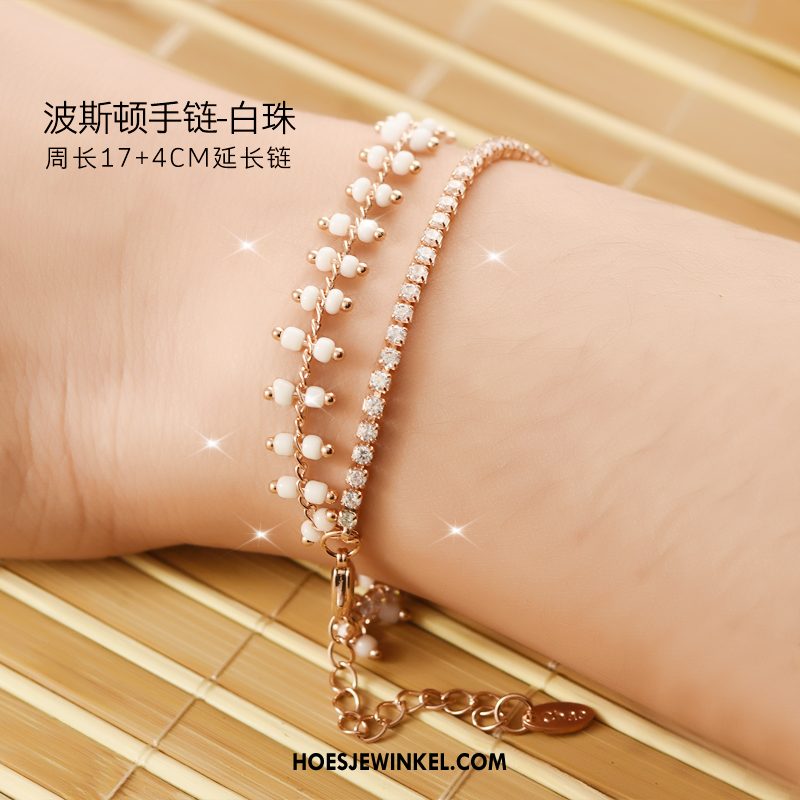 Armbanden Dames Meisje Trend Kristal, Armbanden Alle Wedstrijden Accessoires