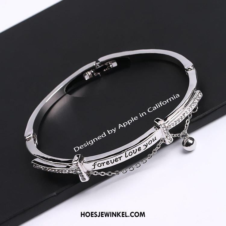 Armbanden Dames Strass Vrouwen Eenvoudig, Armbanden Verjaardagscadeau Mode