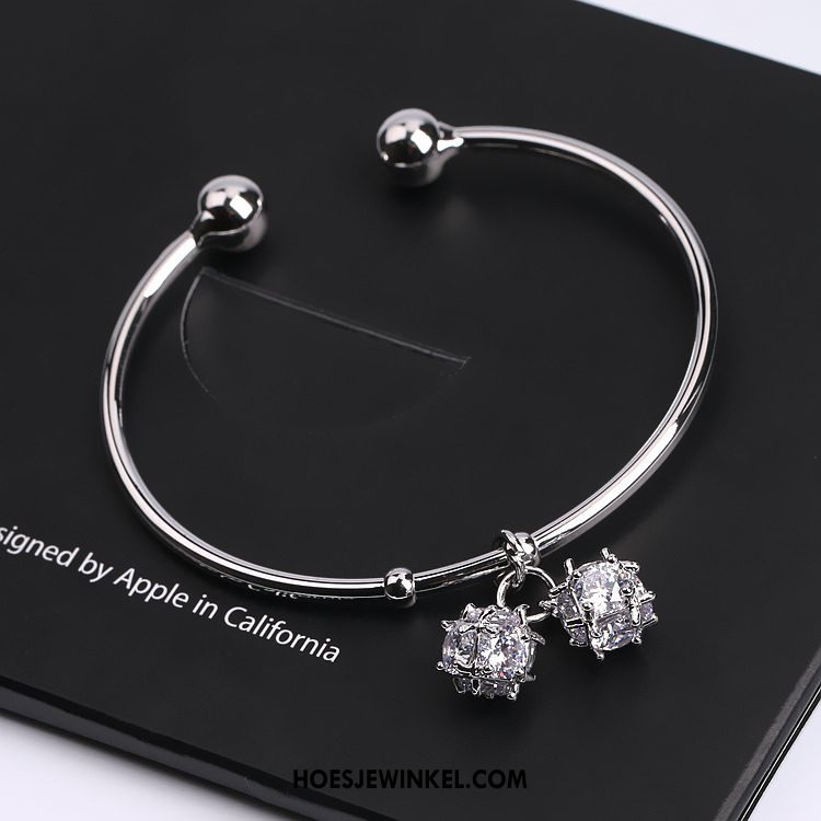 Armbanden Dames Strass Vrouwen Eenvoudig, Armbanden Verjaardagscadeau Mode