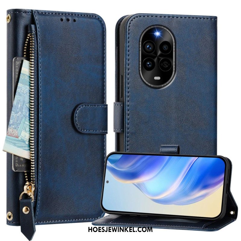 Bescherming Hoesje Huawei Nova 13 Pro Portemonnee Met Rits