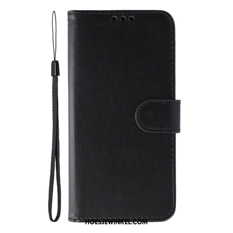 Bescherming Hoesje Oppo Find X8 Pro Kunstleren Bandje