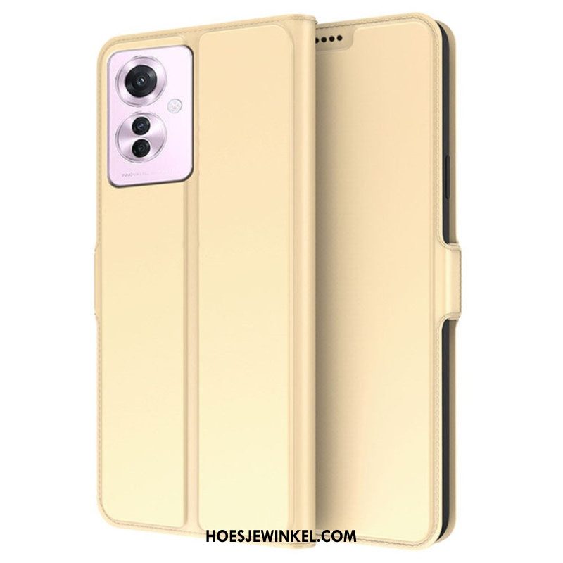 Bescherming Hoesje Oppo Reno 11f 5g Kaarthouder