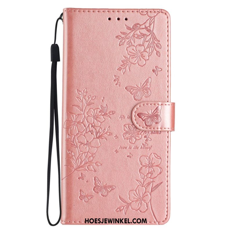 Bescherming Hoesje Oppo Reno 14 5g Gegraveerde Bloemen