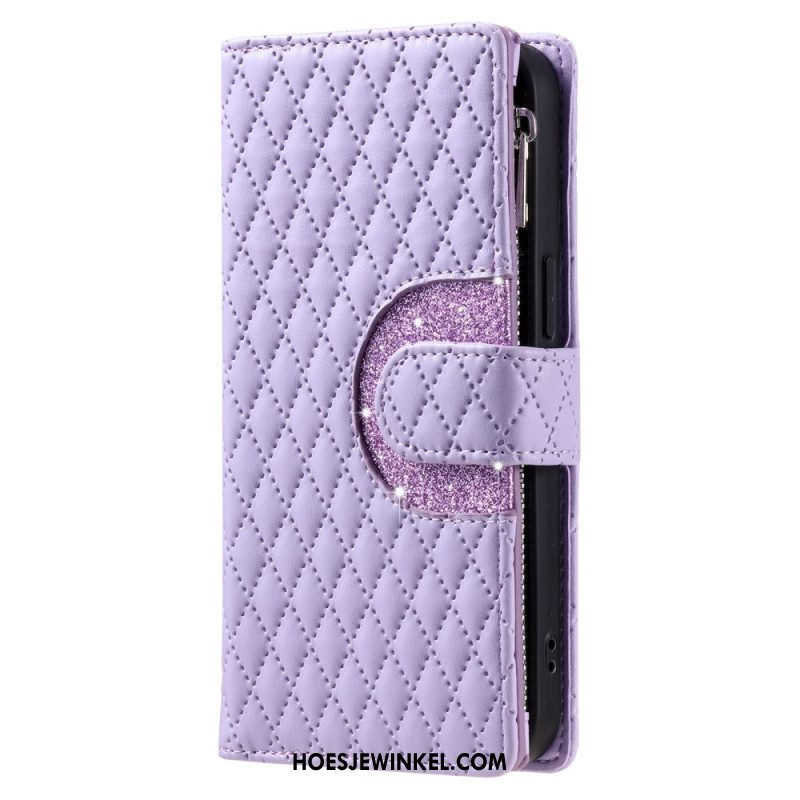 Bescherming Hoesje Samsung Galaxy S25 5g Edge Gewatteerde Portemonnee