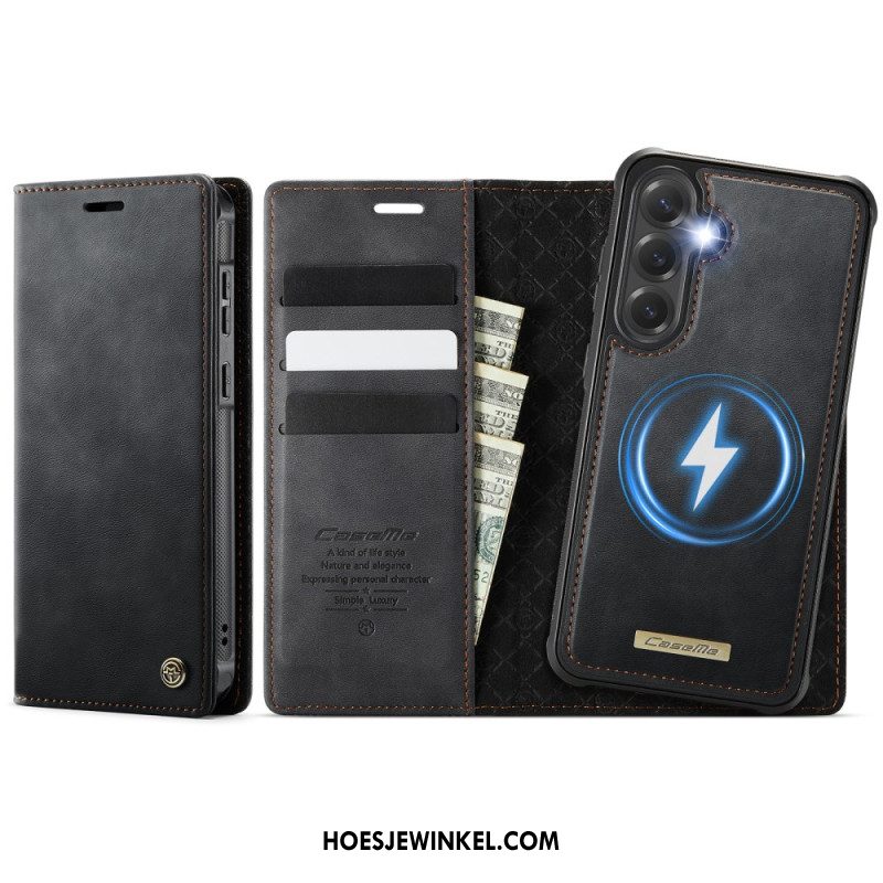 Bescherming Hoesje Samsung Galaxy S25 Fe Portemonnee Met Afneembare Hoes Rfid