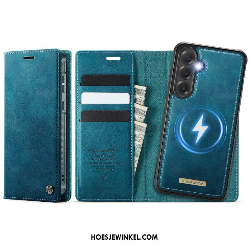 Bescherming Hoesje Samsung Galaxy S25 Fe Portemonnee Met Afneembare Hoes Rfid