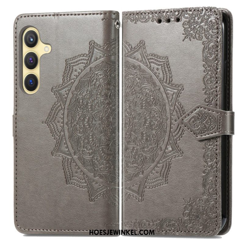 Bescherming Hoesje Samsung Galaxy S25 Plus 5g Mandala Barok