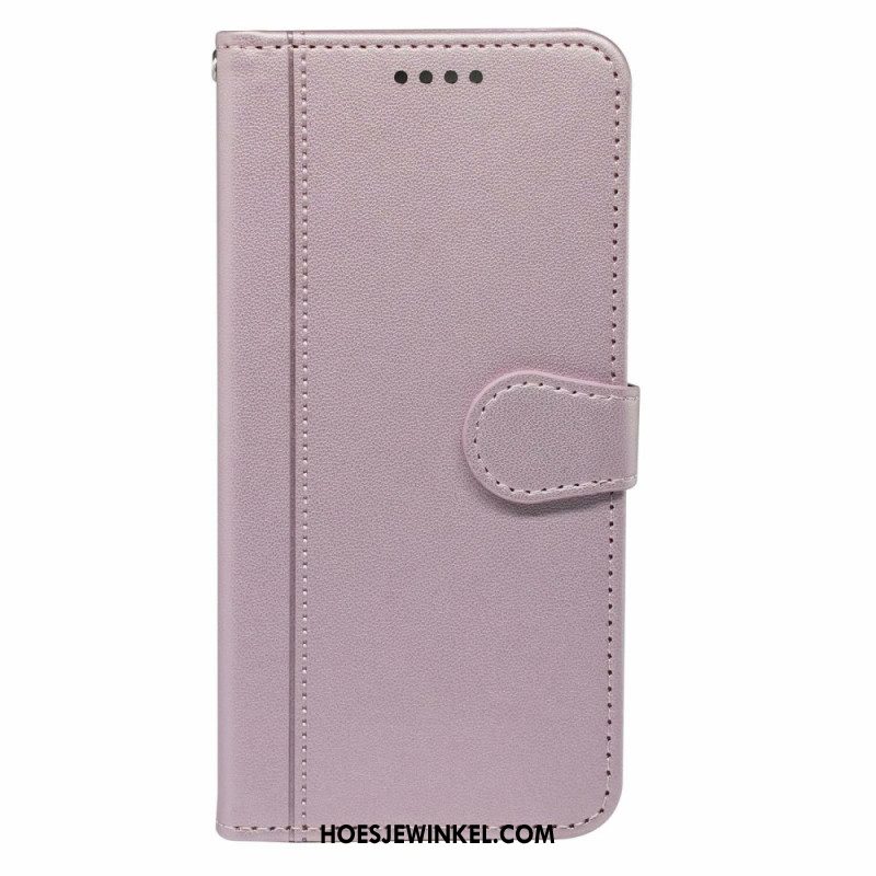 Bescherming Hoesje Samsung Galaxy S26 Magnetische Sluiting En Polsbandje