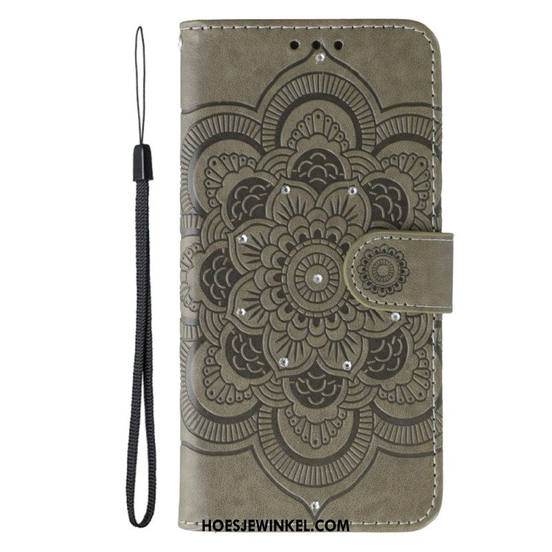 Bescherming Hoesje Samsung Galaxy S26 Mandala En Strass-steentjes