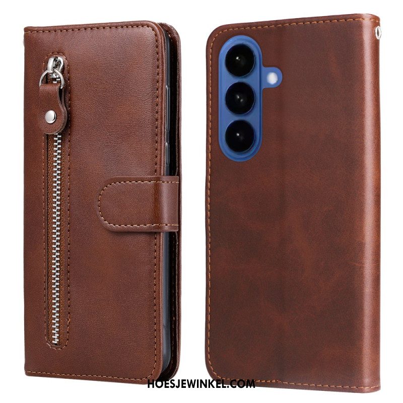 Bescherming Hoesje Samsung Galaxy S26 Vak Met Rits