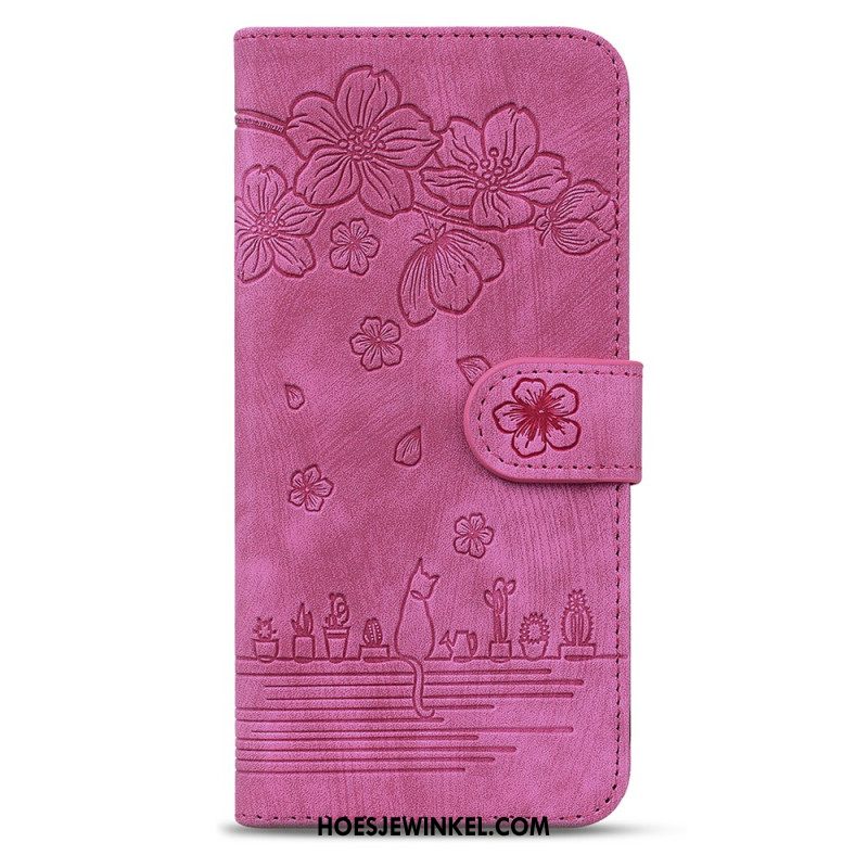 Bescherming Hoesje Samsung Galaxy Z Fold 7 Cat Scene